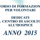 Corso volontari ADO Verona 2015