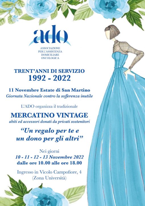Mercatino charity abbigliamente ADO 2022